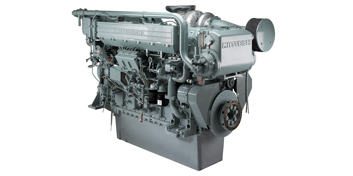 Mitsubishi Marine Engine S6A3-MPTK (package)
